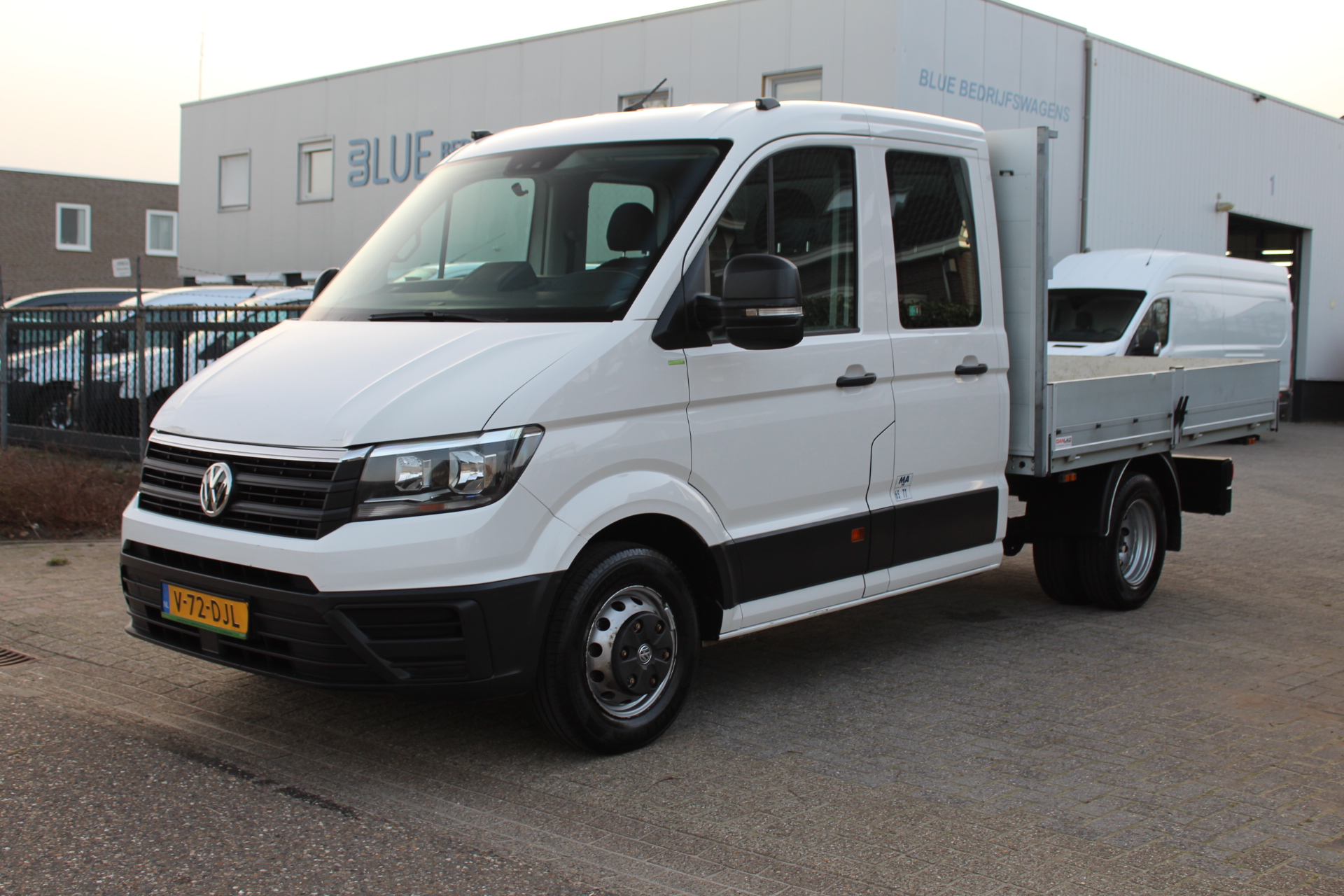 Volkswagen Crafter 50 2.0 TDI 130KW Euro6 L3 Dubbele Cabine Pick-up ✓ open laadbak ✓ 3500KG trekhaak