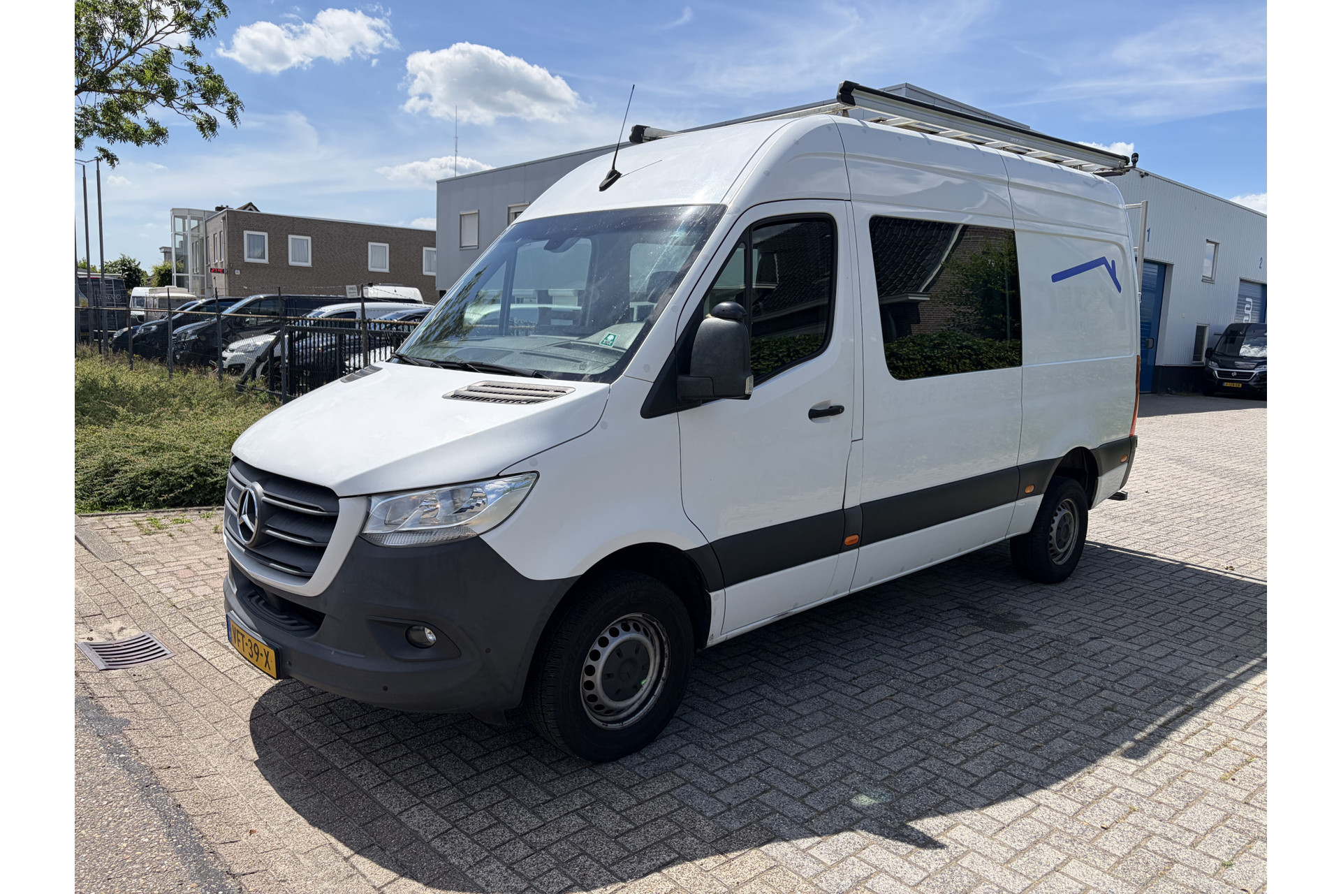 Mercedes-Benz Sprinter 316 2.2 CDI 120KW Euro6 L2H2 RWD DC Dubbele Cabine ✓ Bott inrichting ✓ imperiaal ✓ trekhaak