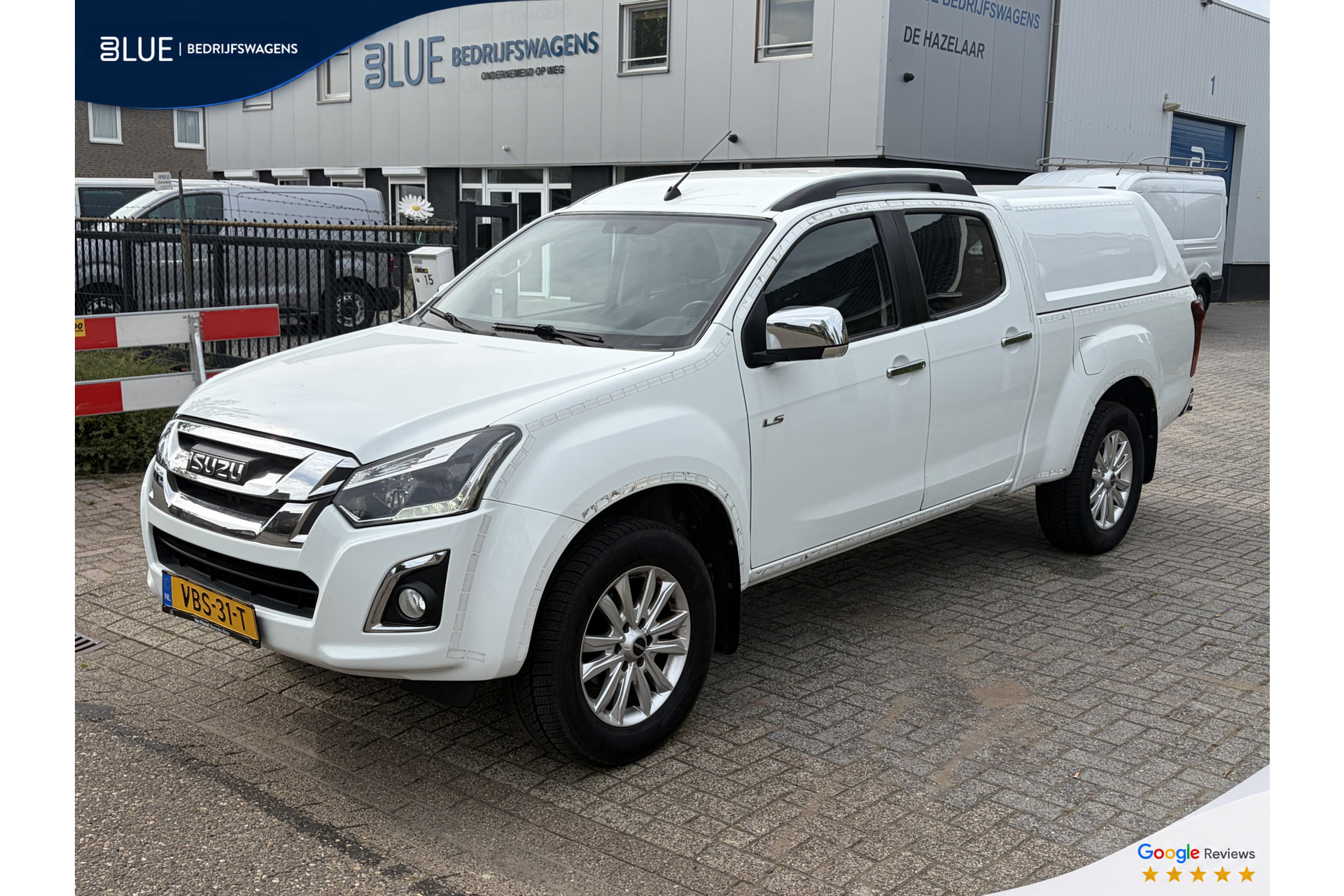 Isuzu D-max 1.9D 120KW Euro6 Veth Dubbele Cabine lang LS 4WD ✓ 5-persoons ✓ Grijs kenteken ✓ 3,5T Trekhaak